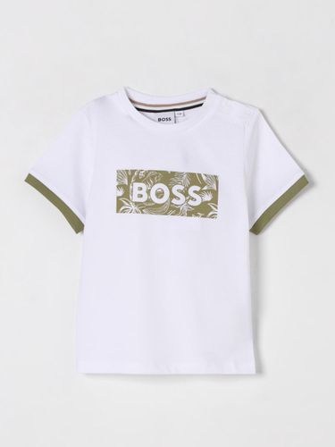 T-Shirt BOSS Kids color White - Boss - Modalova
