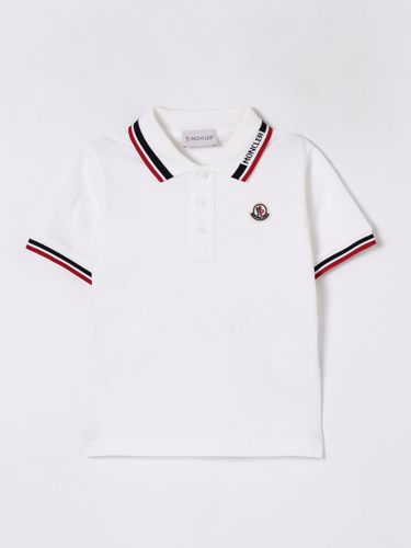 Polo Shirt MONCLER Kids color Beige - Moncler - Modalova