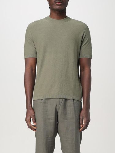T-Shirt Men color Green - Paolo Pecora - Modalova