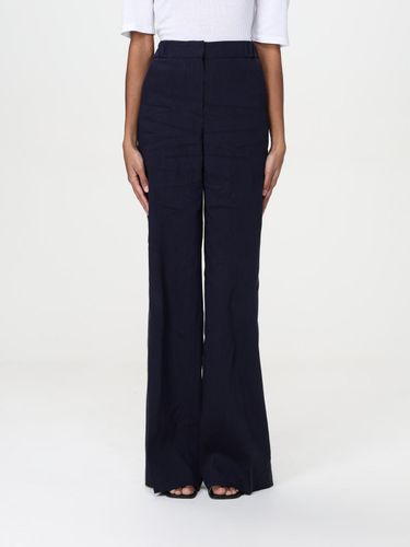 Pants BOSS Woman color Blue - Boss - Modalova