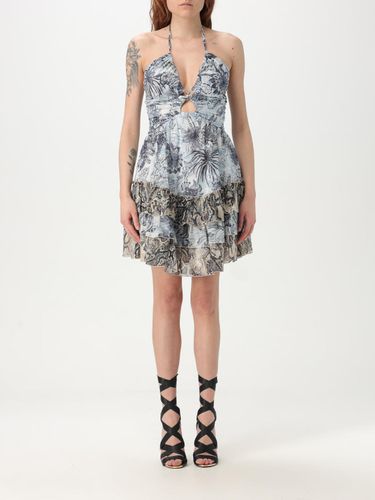 Dress JUST CAVALLI Woman color Blue - Just Cavalli - Modalova