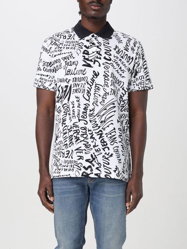 Polo Shirt Men color White - Versace Jeans Couture - Modalova