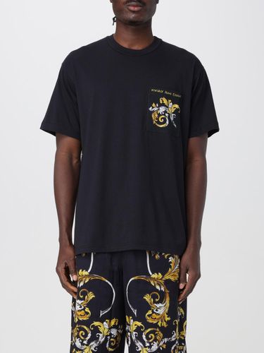 T-Shirt Men color Black - Versace Jeans Couture - Modalova