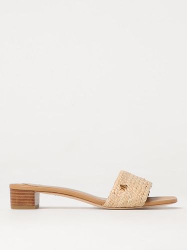Heeled Sandals Woman color Beige - Lauren Ralph Lauren - Modalova