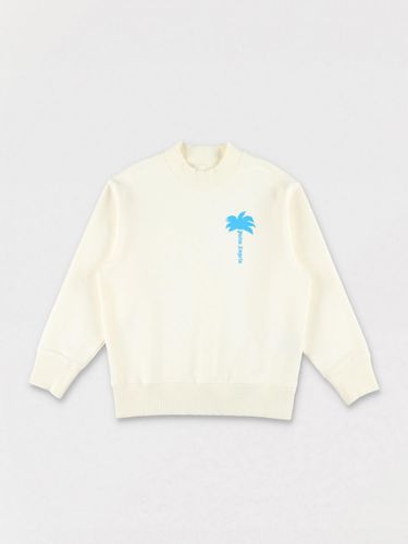 Sweater Kids color White - Palm Angels - Modalova