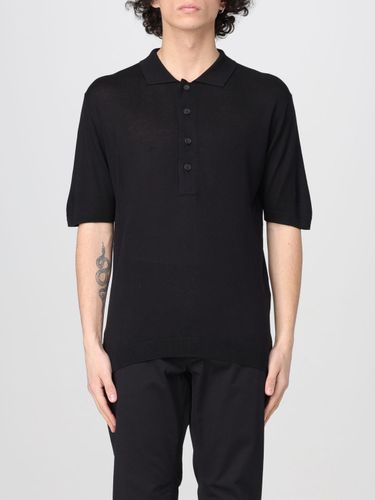 Polo Shirt Men color Black - Tagliatore - Modalova