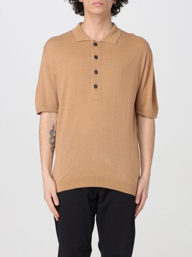 Polo Shirt Men color Beige - Tagliatore - Modalova
