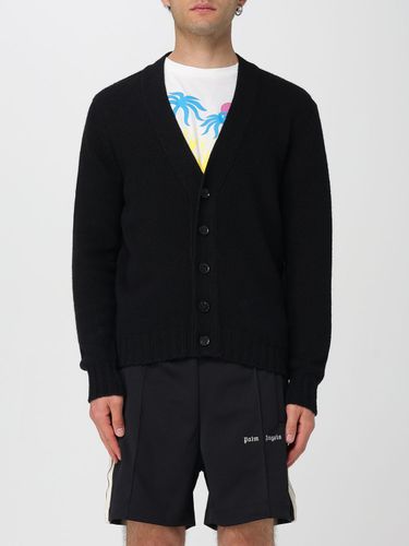 Cardigan Men color Black - Palm Angels - Modalova