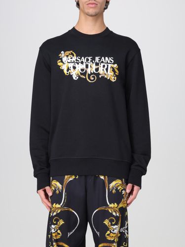 Sweatshirt Men color Black - Versace Jeans Couture - Modalova
