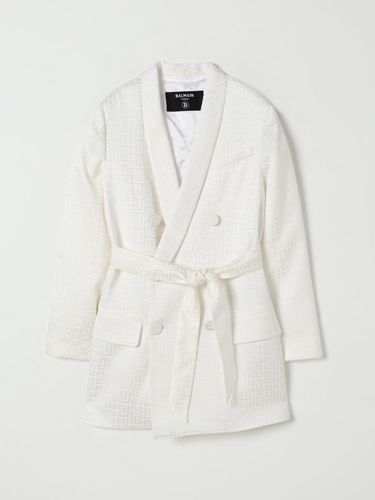 Jacket Kids color Yellow Cream - Balmain - Modalova