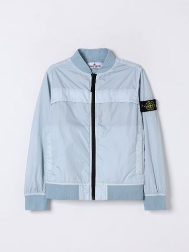 Jacket Kids color Sky - Stone Island Junior - Modalova