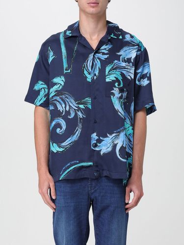 Shirt Men color Blue - Versace Jeans Couture - Modalova