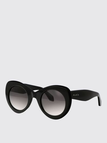 Sunglasses ALAÏA Woman color Black - Alaïa - Modalova