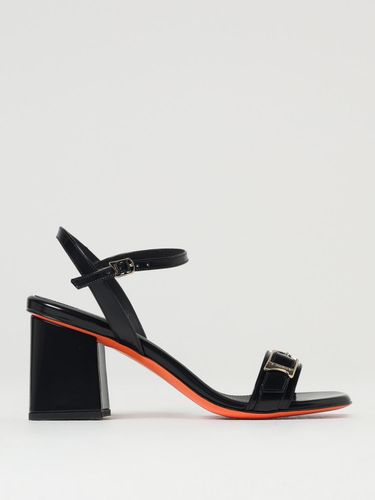 Heeled Sandals Woman color Black - Santoni - Modalova