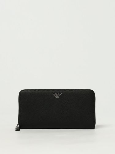 Wallet Men color Black - Emporio Armani - Modalova