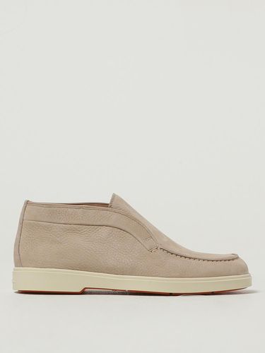 Loafers SANTONI Woman color Pink - Santoni - Modalova