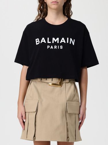T-Shirt BALMAIN Woman color Black - Balmain - Modalova