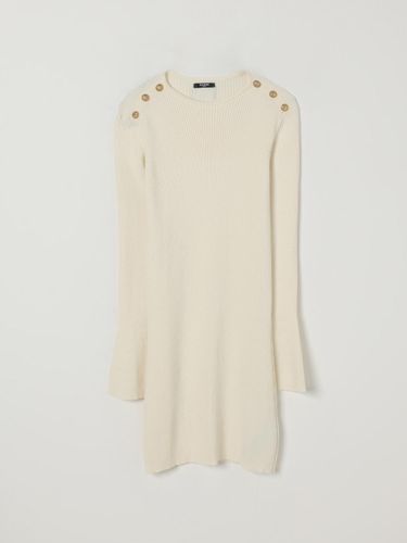 Dress BALMAIN Kids color White - Balmain - Modalova