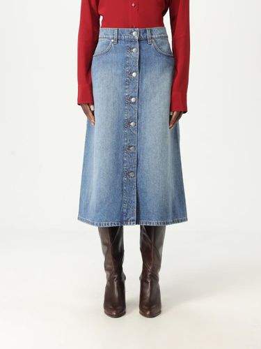 Skirt Woman color Denim - Stella Mccartney - Modalova