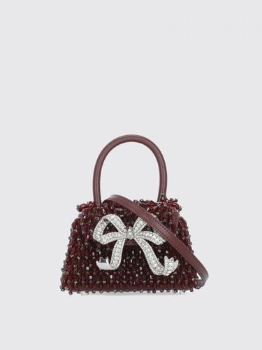 Crossbody Bags Woman color Burgundy - Self-Portrait - Modalova