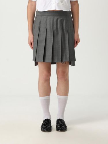 Skirt THOM BROWNE Woman color Grey - Thom Browne - Modalova