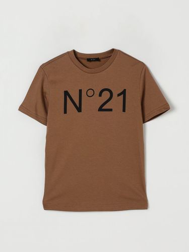 T-Shirt N° 21 Kids color Camel - N° 21 - Modalova