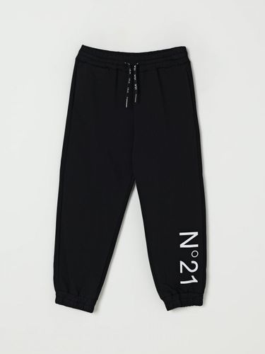 Pants N° 21 Kids color Black - N° 21 - Modalova