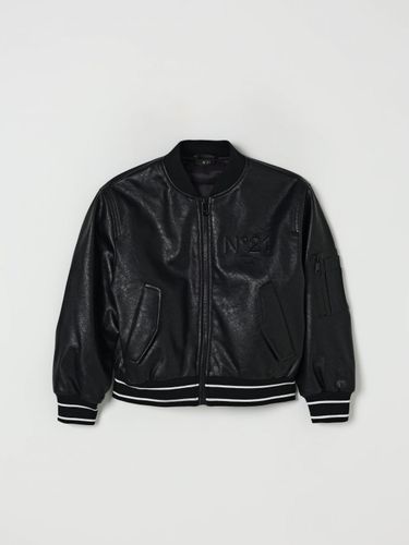 Jacket N° 21 Kids color Black - N° 21 - Modalova