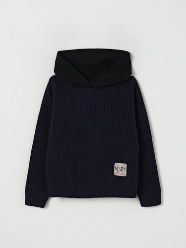 Sweater N° 21 Kids color Blue - N° 21 - Modalova