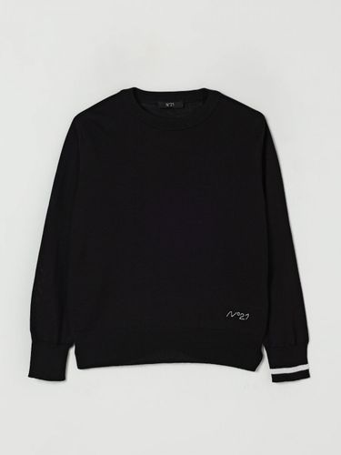Sweater N° 21 Kids color Black - N° 21 - Modalova