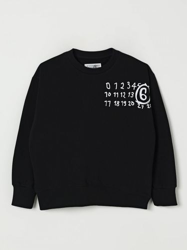 Sweater Kids color Black - Mm6 Maison Margiela - Modalova