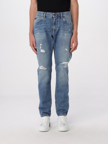 Jeans Men color Denim - Dolce & Gabbana - Modalova