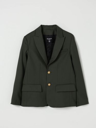 Jacket BALMAIN Kids color Kaki - Balmain - Modalova