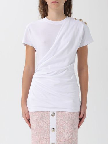 T-Shirt BALMAIN Woman color White - Balmain - Modalova