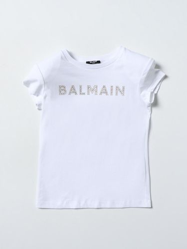 T-Shirt BALMAIN Kids color White - Balmain - Modalova
