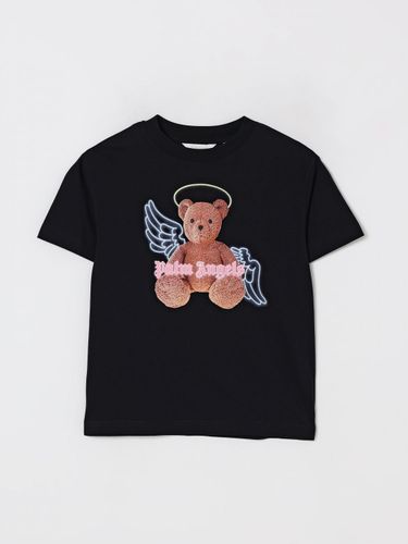 T-Shirt Kids color Black - Palm Angels - Modalova