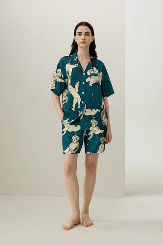 LILYSILK Ensemble Pyjama Manches Courtes Soie Charmeuse Xs - LILYSILK - Modalova