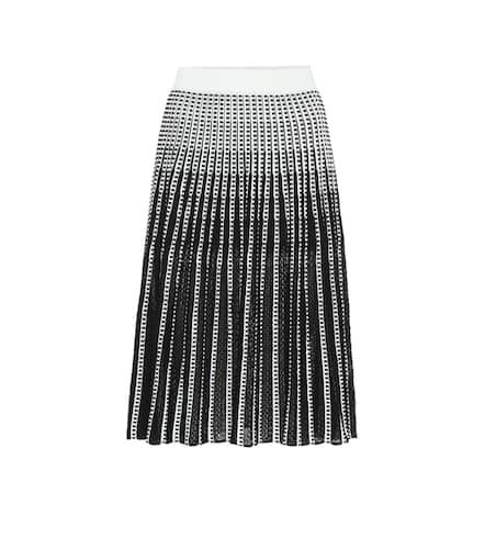 Striped stretch-knit midi skirt - Simkhai - Modalova
