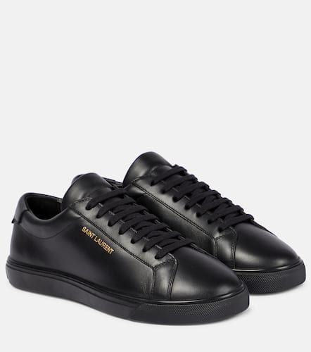 Saint Laurent Andy leather sneakers - Saint Laurent - Modalova