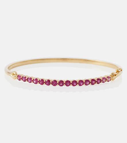 Lenox 18kt gold bracelet with sapphires - Melissa Kaye - Modalova