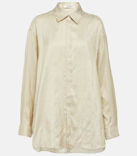 Nomoon jacquard silk poplin shirt - The Row - Modalova