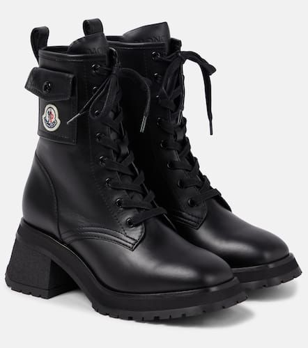 Moncler Gigi leather ankle boots - Moncler - Modalova