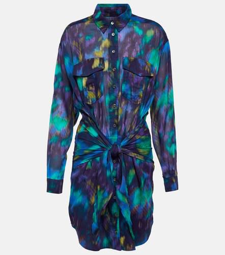 Nueva printed cotton shirt dress - Marant Etoile - Modalova