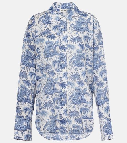 Staud Printed cotton voile shirt - Staud - Modalova