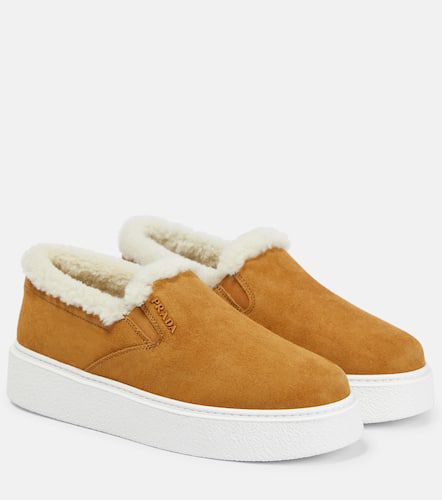 Prada Slip-on in suede - Prada - Modalova