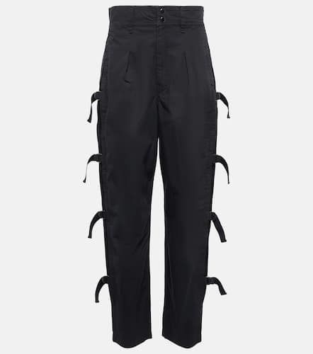 Keowina high-rise tapered cotton pants - Marant Etoile - Modalova