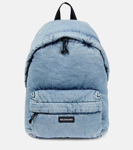 Balenciaga Padded denim backpack - Balenciaga - Modalova