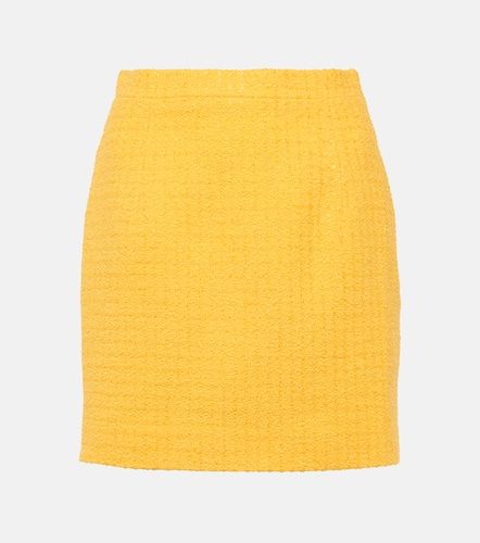 Checked boucle miniskirt - Alessandra Rich - Modalova