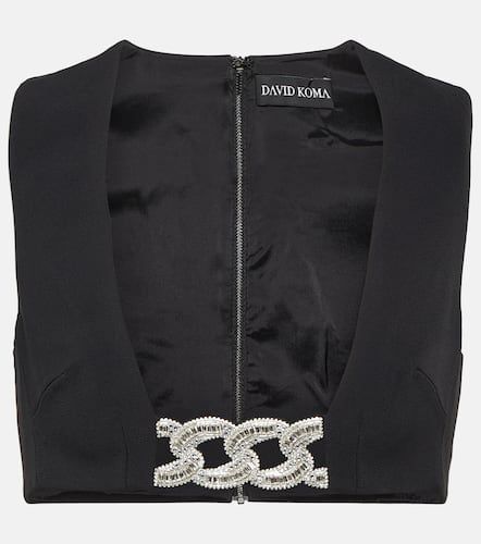 David Koma Embellished bra top - David Koma - Modalova