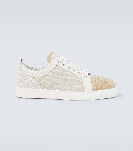 Sneakers Louis Junior Spikes aus Canvas - Christian Louboutin - Modalova